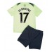 Cheap Manchester City Kevin De Bruyne #17 Third Football Kit Children 2022-23 Short Sleeve (+ pants)
